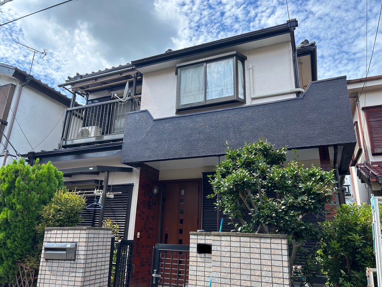 越谷市にて外壁塗装含めた塗装工事